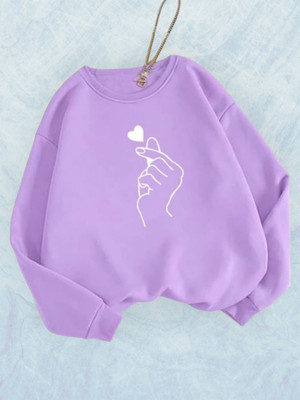 Draxstar Prime Full Sleeve Solid Women Sweatshirt