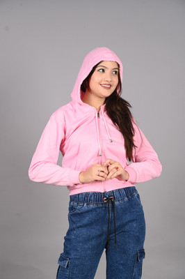 Denton Full Sleeve Solid Women Sweatshirt