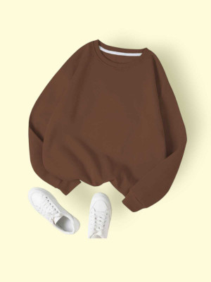 RETROIT Full Sleeve Solid Women Sweatshirt