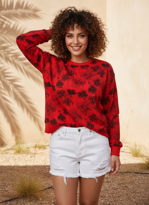 HILFIRE REGION Full Sleeve Printed Women Sweatshirt