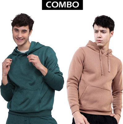 PicPok Full Sleeve Solid Men Sweatshirt