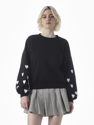 ONLY Full Sleeve Printed Women Sweatshirt