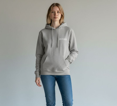 Oceankart Full Sleeve Solid Men & Women Sweatshirt
