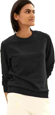 BALFAZAAR Full Sleeve Solid Women Sweatshirt