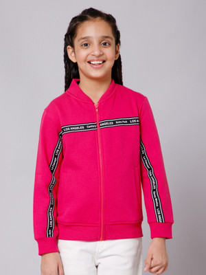 Alan Jones Full Sleeve Printed Girls Sweatshirt