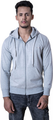 MANBOW Full Sleeve Solid Men Sweatshirt