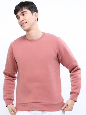 HIGHLANDER Full Sleeve Solid Men Sweatshirt