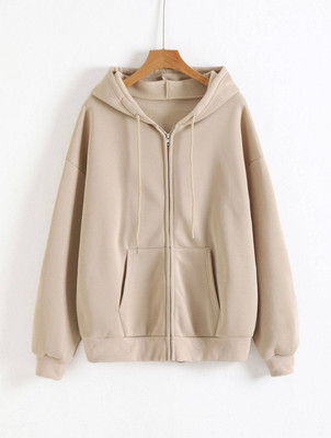 KAWACHINE Full Sleeve Solid Men Sweatshirt