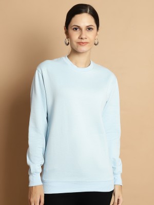 IMSA MODA Full Sleeve Solid Women Sweatshirt