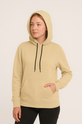 EZCLOTHING Full Sleeve Solid Women Sweatshirt