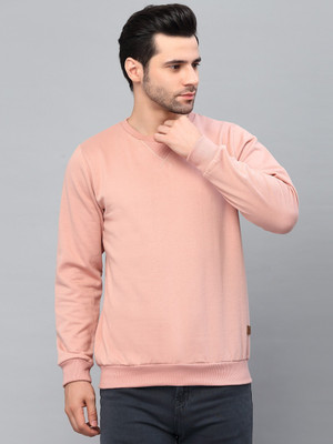 RIGO Full Sleeve Solid Men Sweatshirt