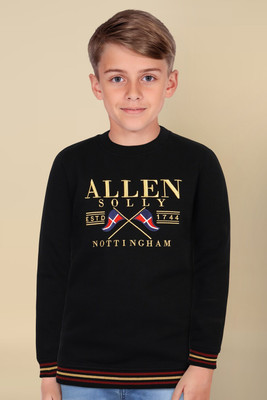 Allen Solly Full Sleeve Embroidered Boys Sweatshirt