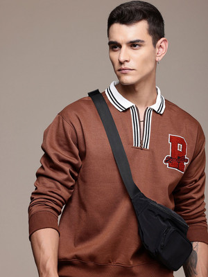 Roadster Full Sleeve Printed Men Sweatshirt