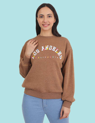 Veins Fashion Full Sleeve Printed Women Reversible Sweatshirt