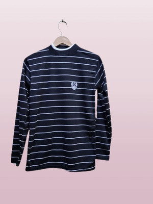 Tiki Tees Feb Full Sleeve Striped Men Sweatshirt