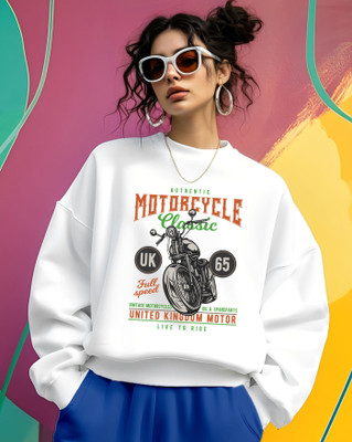 AUSK Full Sleeve Printed Women Sweatshirt