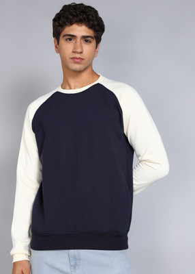 METRONAUT Full Sleeve Color Block Men Sweatshirt