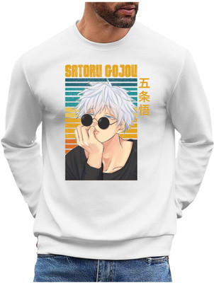 IDEAL FOZ Full Sleeve Graphic Print Men Sweatshirt