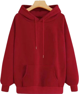 Finn Fab Full Sleeve Solid Men & Women Reversible Sweatshirt