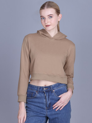 7 ISLANDS Full Sleeve Solid Women Sweatshirt