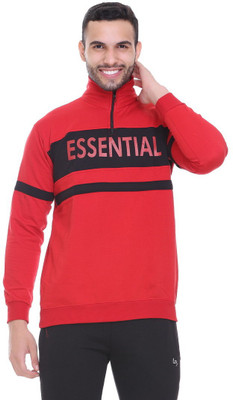 Leebonee Full Sleeve Color Block Men Sweatshirt