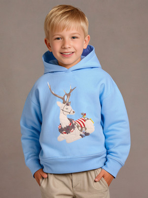 Cherry Crumble by Nitt Hyman Full Sleeve Self Design Baby Boys Sweatshirt