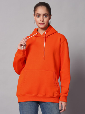 OBAAN Full Sleeve Solid Women Sweatshirt