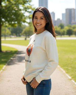 FLYIND VOGUE OUTFIT Full Sleeve Printed Women Sweatshirt