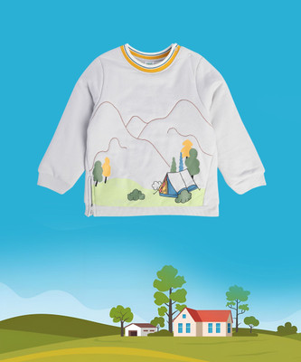 MINI KLUB Full Sleeve Printed Boys Sweatshirt