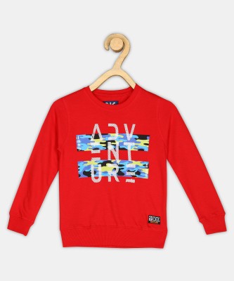 KILLER Full Sleeve Printed Boys Sweatshirt