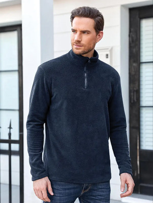 Lripsome Full Sleeve Solid Men Sweatshirt
