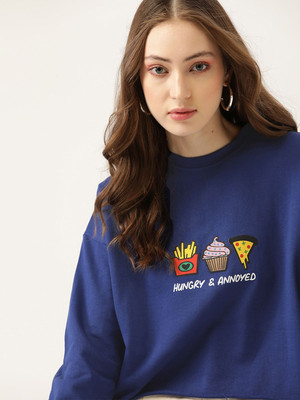 Dressberry Full Sleeve Printed Women Sweatshirt
