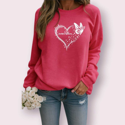MAJESTIC FASHION Full Sleeve Printed Women Sweatshirt