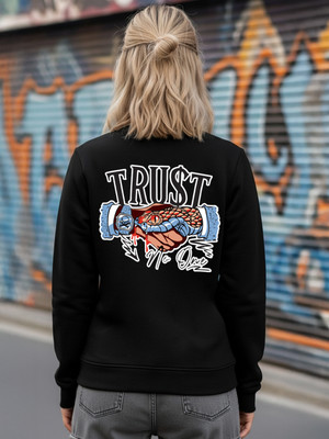 Manlino Full Sleeve Graphic Print Women Sweatshirt