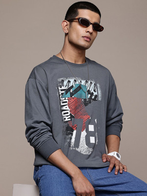 Roadster Full Sleeve Printed Men Sweatshirt