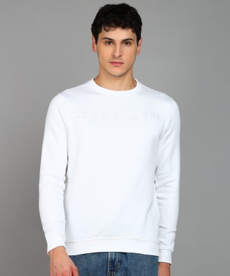 LOUIS PHILIPPE Full Sleeve Embroidered Men Sweatshirt