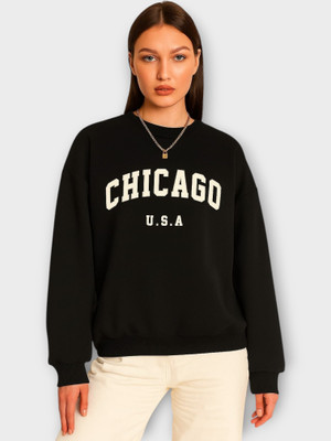Elite Full Sleeve Printed Women Sweatshirt
