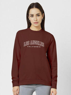 Urbenia Full Sleeve Printed Women Sweatshirt