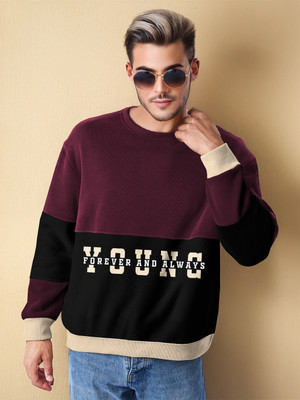 TRIPR Full Sleeve Printed Men Sweatshirt