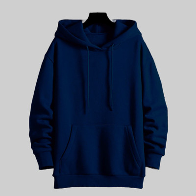 Quprak Full Sleeve Solid Men Sweatshirt