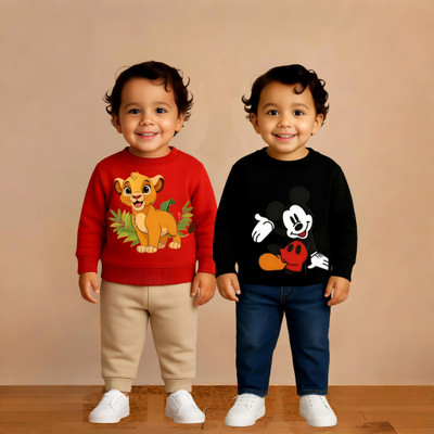 FASTCRY Full Sleeve Printed Boys Sweatshirt