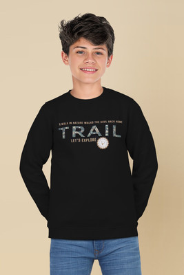 Allen Solly Full Sleeve Embroidered Boys Sweatshirt