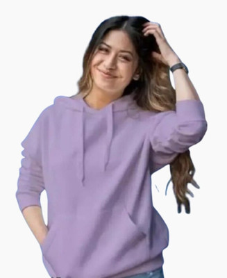 INFIRAX Full Sleeve Solid Women Sweatshirt