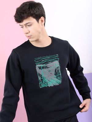 HIGHLANDER Full Sleeve Printed Men Sweatshirt