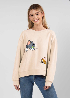 gospel clothing Full Sleeve Self Design Women Sweatshirt