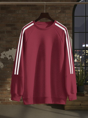 FashionAndYOUTH Full Sleeve Striped Men Sweatshirt