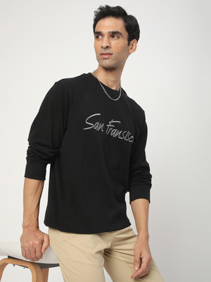 R&B Full Sleeve Printed Men Sweatshirt