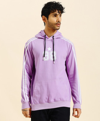 Datalact Full Sleeve Printed, Striped Men Sweatshirt