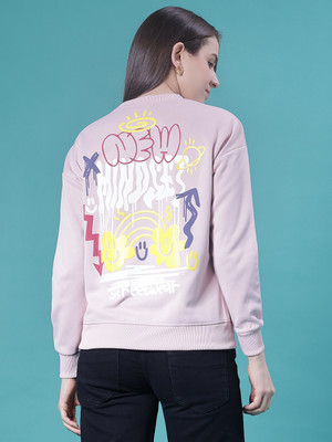 V-MART Full Sleeve Printed Women Sweatshirt