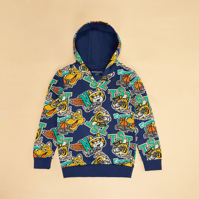 Pantaloons Junior Full Sleeve Printed Boys Sweatshirt